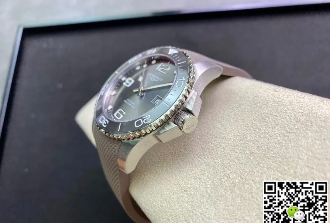 Longines Concas L3.781.4.76.9 ZF Factory 1:1 Best Edition Replica Watch Gray Strap